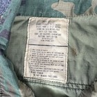 Vintage Us Air Force Bdu Jacket Mens Woodland Camo Patches Named Strategic Usa