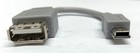 Usb A Female To Usb Mini-b Male  5 Pin   5 Inch Otg Adapter Cable 