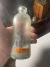 Rare High Springs Bottling Works Fla Florida Hutchinson Hutch Blob Bottle  33