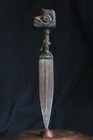 Northwest Coast Vintage Bear Head Knife - Carved Pommel Haida Tlingit Nwc Native