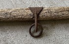 Vintage Wooden Yoke Single Tree Oxen Western Farm Barn Decor