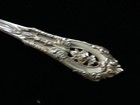 Wallace Sterling Flatware  Rose Point  Salad Fork  6 3 8 Inches