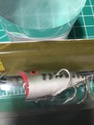 Vintage 2  Heddon Chugger Jr  Surface Lure Baby Bass Pattern Nip
