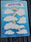 3 1980s Sticker Scene Spiral Bound Notebooks Theme Books Rare Plymouth