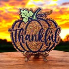 Pumpkin  thankful  Plaque Mold For Resin