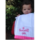 Mud Pie Baby Burp Cloth Set Lil Miss December Future Beauty Queen Set Of 2 Nwt