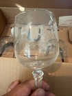 4 Princess House Bordeaux Heritage Crystal Etched 6    Wine Glass
