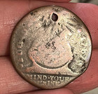 1787  Fugio Cent   Vg -holed