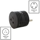 2 Pack 30a Rv Plug Nema Tt-30 To Nema 5-20 Household Connector Adapter