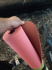 Gogokiwi Thick Yoga Pilates Mat Large X-wide 6  X 4  72    X 48  Blush Pink Strap