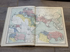 Antique Heinrich Kiepert Atlas Antiquus Germany W  12 Hand Colored Maps Read