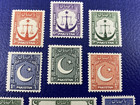 Pakistan 1948-57   Full Set Sc  24-43  Mint Very Light Hinge  Full Gum