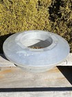 Vintage Circular Foundry Form  2 Piece Wood 21  Dia Factory Castings Form 