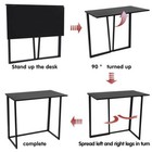Folding Computer Desk Laptop Table Writing Workstation Home Furniture New