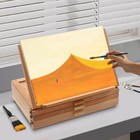 Adjustable Storage Box Easel painting Board Stand With Drawers storage Box Easel