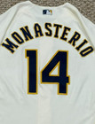 Monasterio Size 42  14 2023 Milwaukee Brewers  game-used  Jersey Cream  500 Mlb