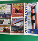 2010-11 Street Map San Francisco California visitor tourist Guide Transportation