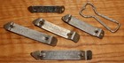 Vintage Lot Of 6 Beer Themed Bottle Openers - Falls City  Coors  Blatz  Lucky   