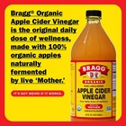 Bragg Organic Apple Cider Vinegar With The Mother  Raw And Unfiltered  32 Fl Oz 
