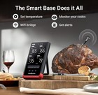 Thermomaven P4 Wireless Meat Thermometer   Smart App Control   Grill Bbq Smoker