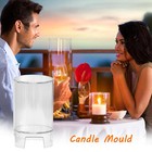Pillar Candle Molds Cylinder Candle Mold Pc Candle Mold For Making Candle Crafts