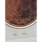 Golden State Mint 1 Oz 999 Fine Copper Round Buffalo Nickel Design Bullion Coin