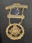 Vintage 10k Yellow Gold Masonic Past Masters Medal 1957 2 75    8 33 Grams