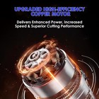 8 Electric Mini Chainsaw Cordless Handheld Saw 2 Battery   2 Chain For Makita