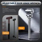 Kjz New-gen Professional Door Hinge Adjustment Tool - Universal Hinge Adjustm   