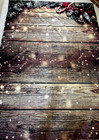 Christmas Wood Wall Photography Backdrop 5  X 7  Sparkle Lights Fast Shipping