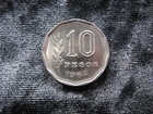 Old World Coin Argentina 10 Pesos 1964 Km60 El Gaucho Resero  182 