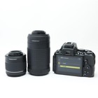 Nikon D5600 Camera   18-55mm Vr   70-300mm Vr Dual Zoom Lens Kit  279