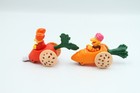 Fraggle Rock Red   Gobo Veggie Car Toys 1988 Lot Of 2 Mcdonald   s Happy Meal