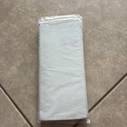 Vtg Nos Unbranded Mens Fine Quality 100  White Cotton 12 Count Handkerchiefs New