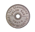 Vintage State Of Washington Sales Tax Commission Token-nice Collectible-c6444xcn