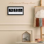 Ultrasound Picture Frame - Triple Sonogram Frame For Mom To Be   Pregnancy Ph   