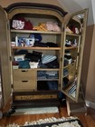 Armoire Mahogany With Drawers Or Pole Ability
