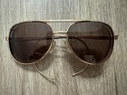 Vintage R-c c Frame Korea Gold Aviators Pilot Sunglasses Frame 56-18 6-3 4