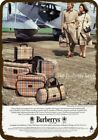 1983 Burberry Trenchcoat   Luggage Vintage-look Decorative Replica Metal Sign