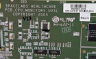 Spacelabs 670-1275-07 Pcb Cpu Board For Patient Monitor  Rev h  388-0972-07