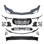 Front Bumper Cover Grille Assembly For 2022-2024 Chevy Equinox Rs W fog Light