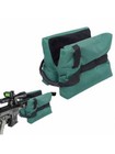 Unfilled Front Shooter s Gun Rest Sand Bags Rifle Shooting Bench Steady Green Us