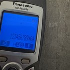 Panasonic Kx-td7896 Cordless Telephone Handset W  Charger  Ac Adapter  Battery