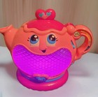 Leapfrog Pink Tea Pot  Talking   Musical Rainbow Tea Party Works Great  