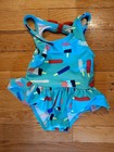 Cat   Jack   Oshkosh B gosh Girls One-piece Swimsuit Lot 9m 12m Mermaid july 4th