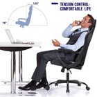 High-back Gaming Chair Pc Office Chair Computer Racing Chair Pu Desk Task Chair