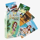 2023 New English Tarot Card Deck 12x7cm Summer Holiday Tarot 79 Cards set With G