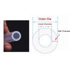 11-color Food Grade Silicone Flexible Tube 3mm Id X 5mm Od For Beer Coffee Water