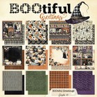 Graphic45 Bootiful 8x8 Paper Pack Scrapbooking  24  Sheets Halloween