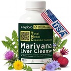 Liver Cleanse Detox Pills For Heavy Users - Full Body Detox  60 Count